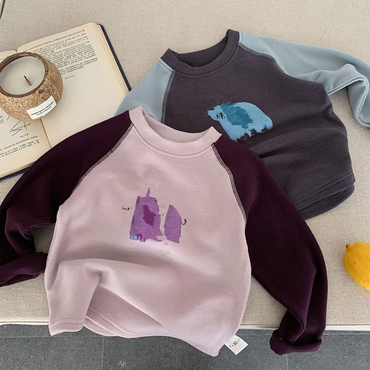 Undershirt Crew Neck - RAISE 2026 Automne Sous-vêtements pour garçons,