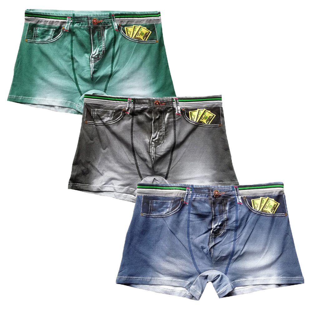 Multi Pack Underwear - Lot de 3 boxers pour hommes,