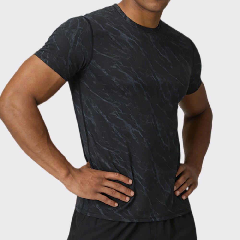 T Shirt Tight Fit - T-shirt de fitness à séchage rapide