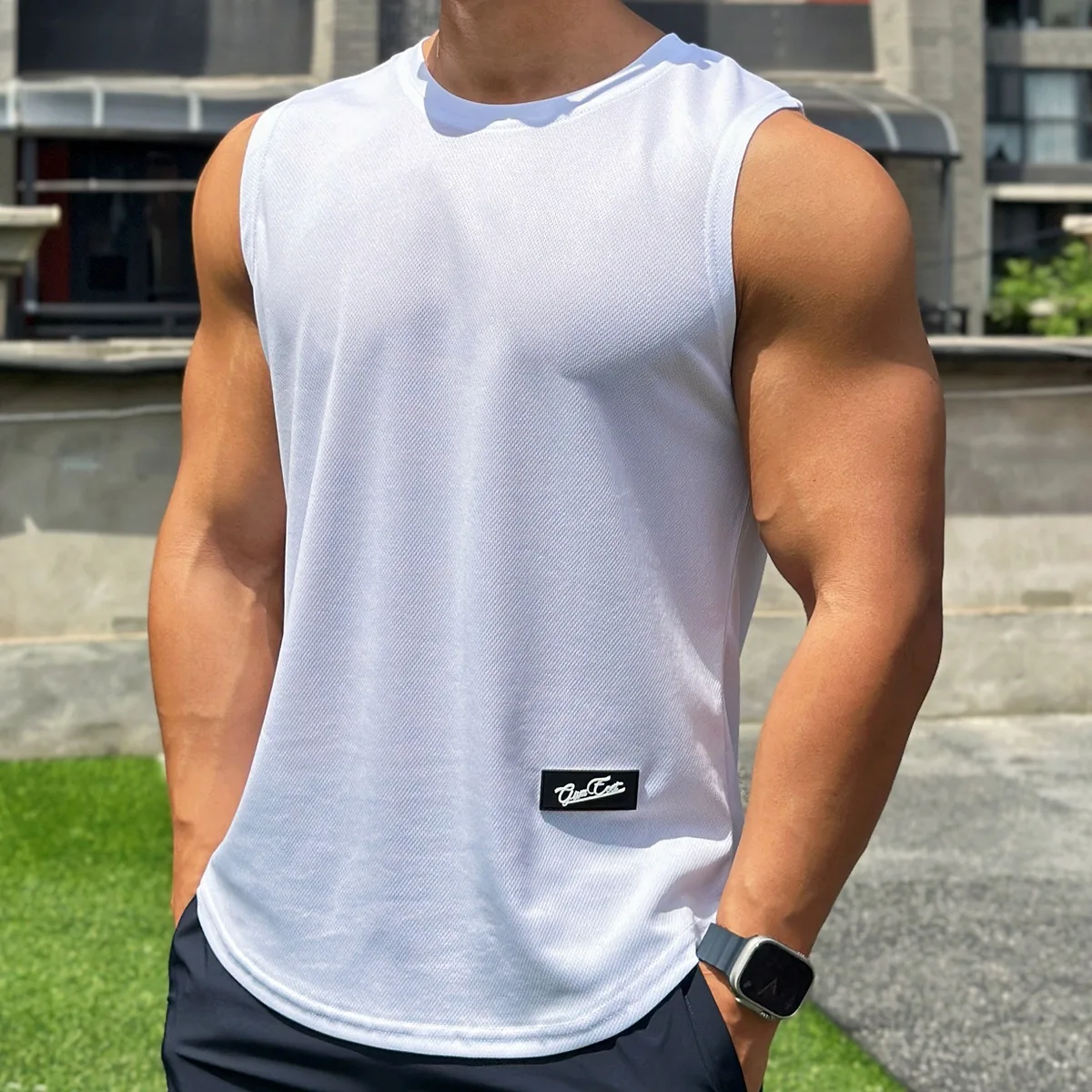 Undershirt Crew Neck - 2025 été nouvelle tendance hommes débardeur