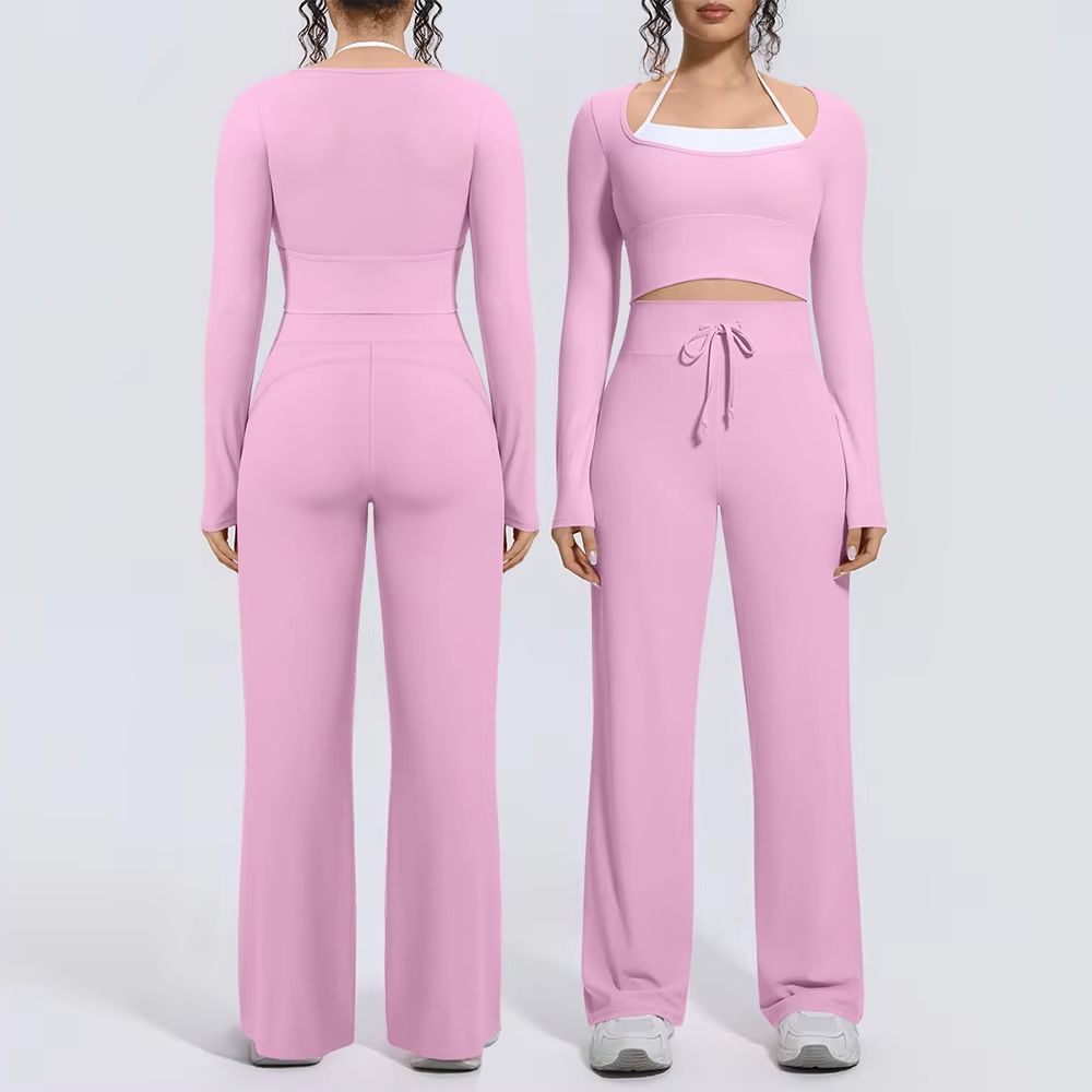 Compression Long Pant - Ensemble de yoga pour femmes 2