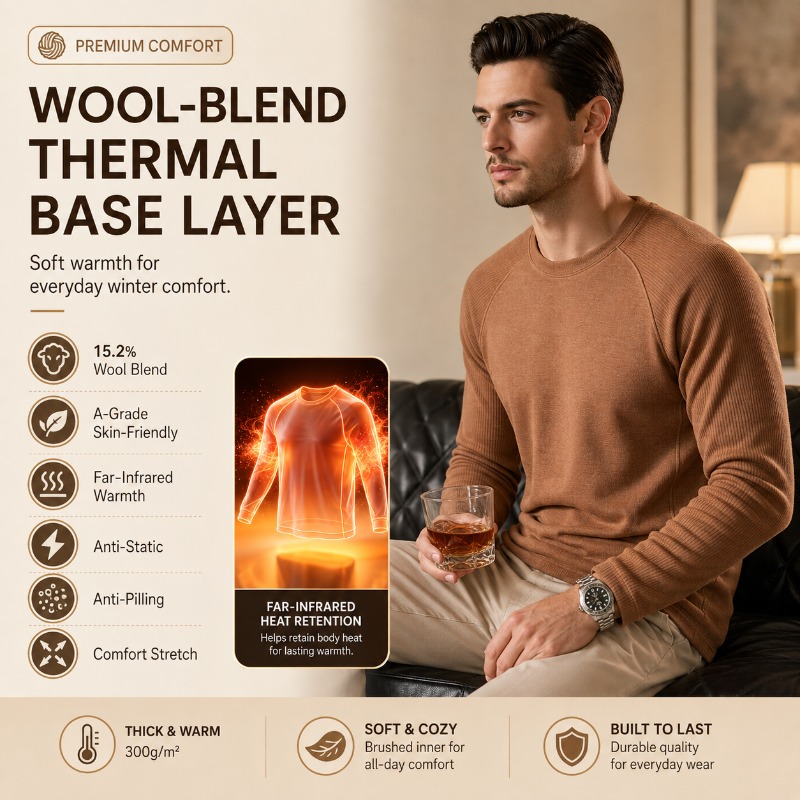 Sous-vêtement thermique pour h - Undershirt Crew Neck avis et prix