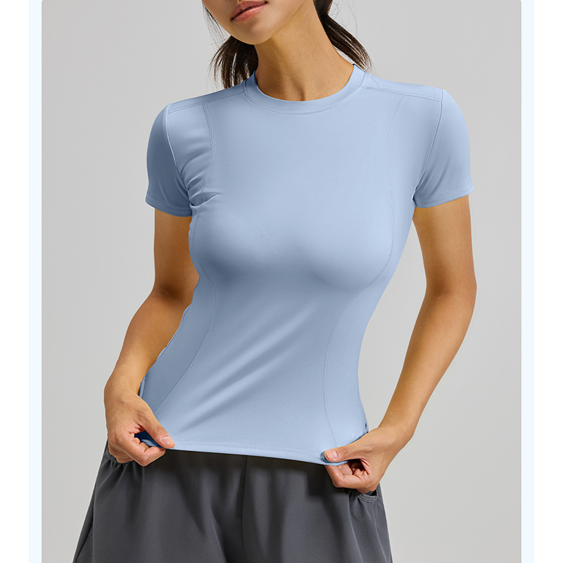 T-shirt de yoga ajusté pour fe - T Shirt Tight Fit avis et prix