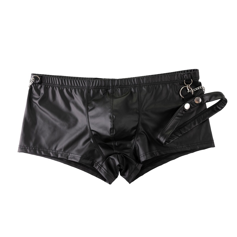 Boxers en similicuir noir pour - Pouch Boxer Pouch avis et prix