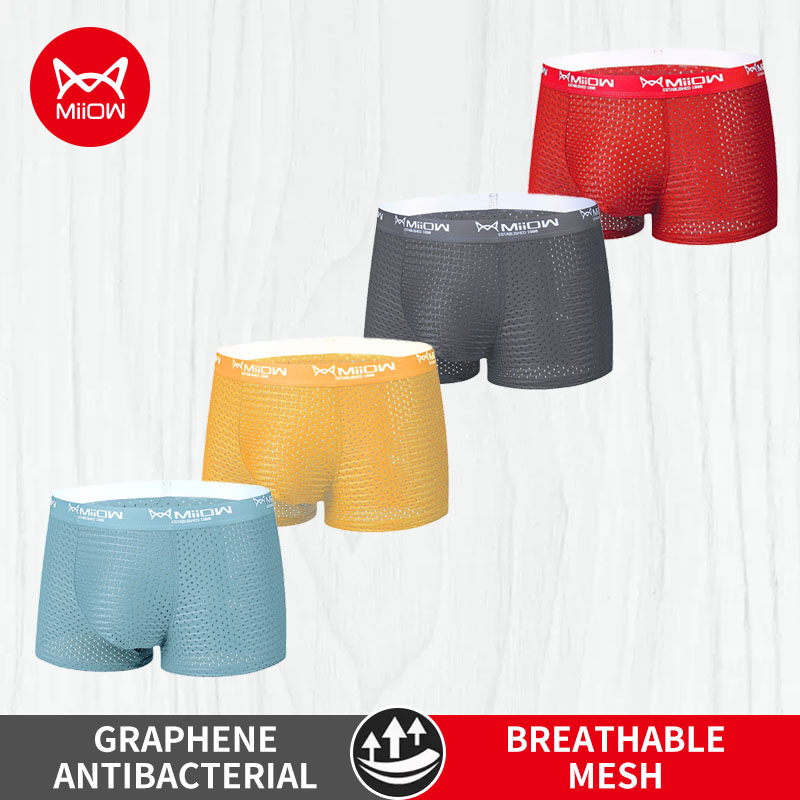 Ata iOW 4Pcs Ice injMen Sous-V - Boxer Shorts Modal avis et prix