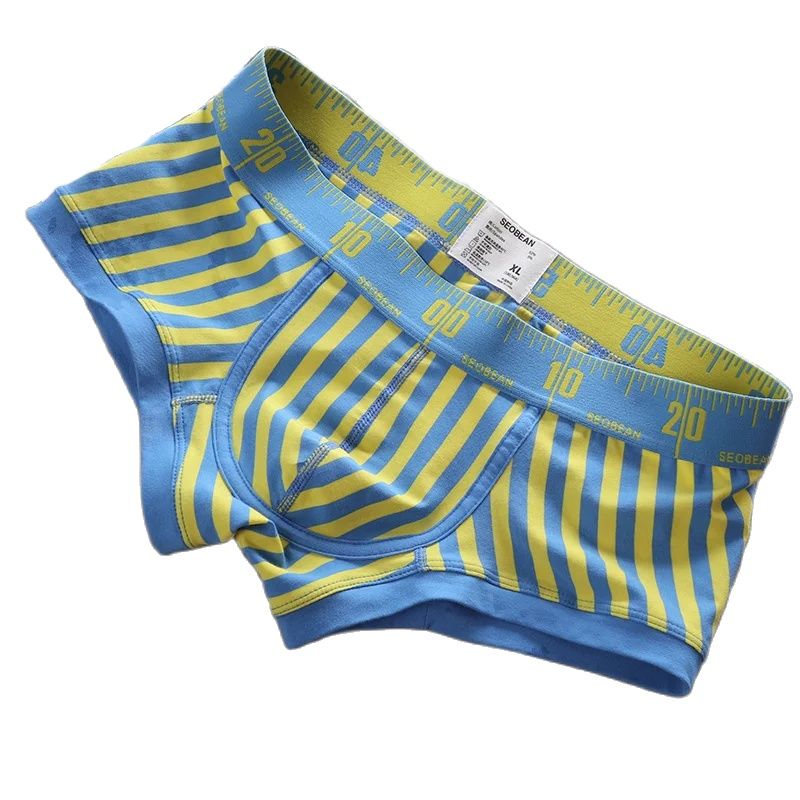 Nouveau Boxer rayé sous-vêteme - Boxer Brief Pack Cotton avis et prix