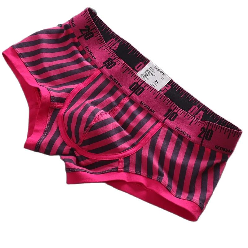 Nouveau Boxer rayé sous-vêteme - Boxer Brief Pack Cotton avis et prix