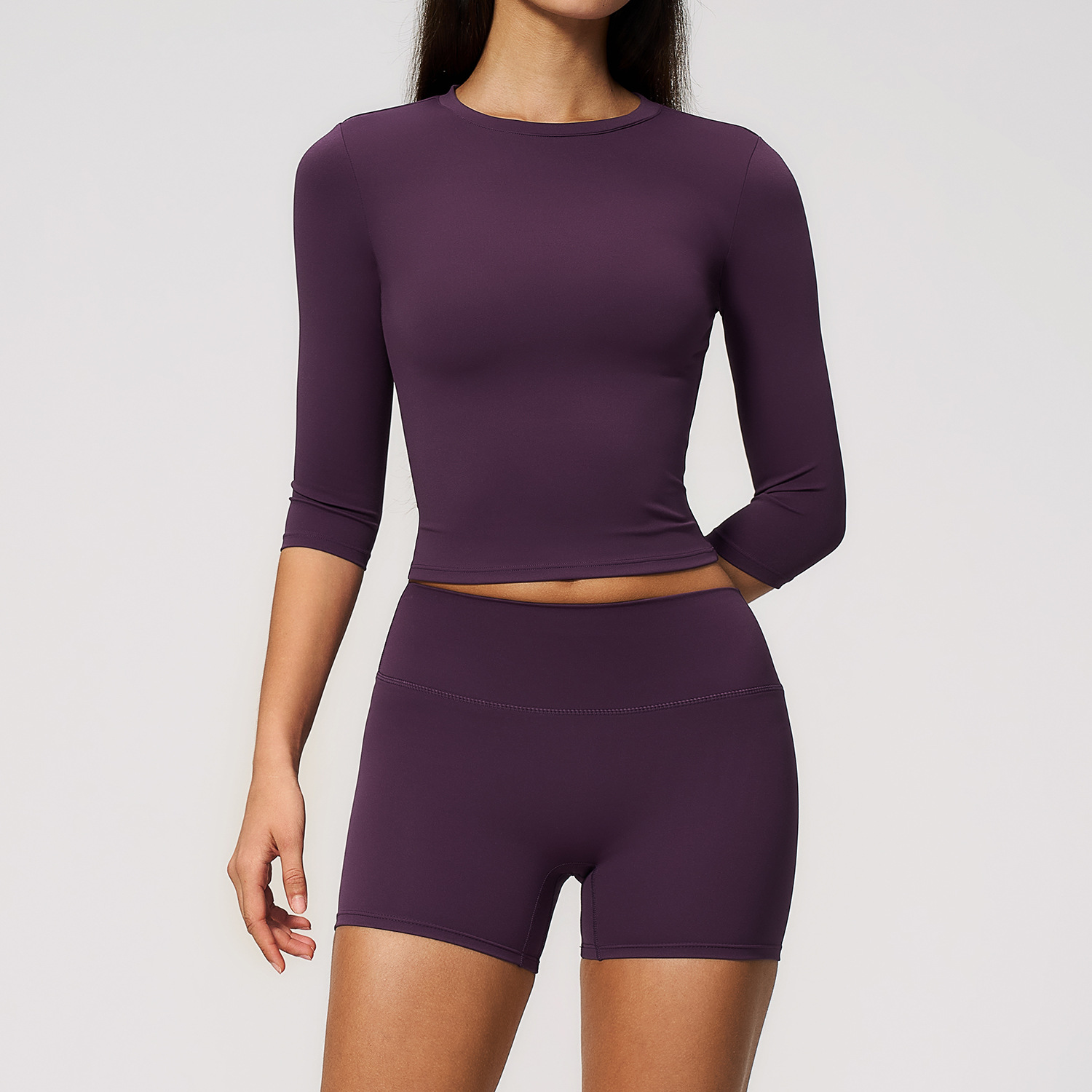 Ensemble de yoga 2 pièces pour - Compression Shorts Athletes avis et prix