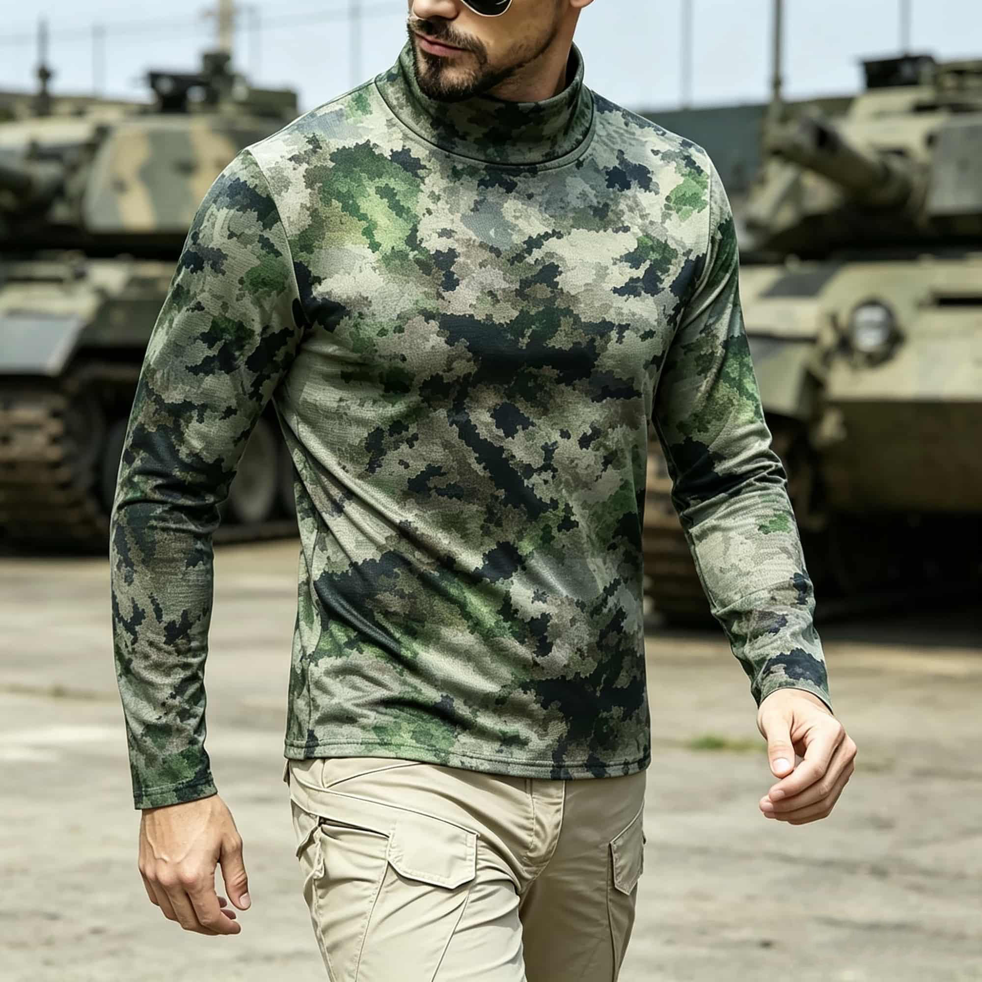 T-shirt tactique pour homme à  - Base Layer Top avis et prix